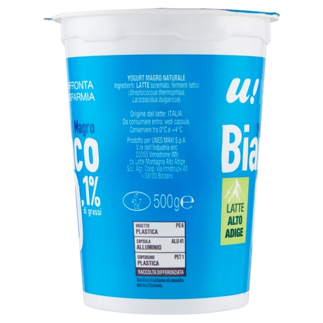 Yogurt Magro Bianco, 500 g
